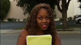 Ebony chap screws a ebony playgirl hard after licking her vagina