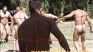8 MUSCLE DUDES PLAY BARE SOCCER- More excellent than the World Cup