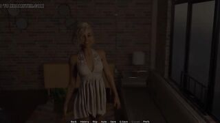 My Hotwife - Gameplay - Roleplay - Beach Oily Screw with BBC & Vacation with BBC Dick