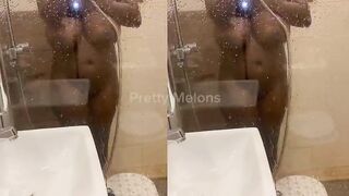 Shower time With Teen Step Sister Besties With Large Tits and Caramel Fair Redbone Barbie