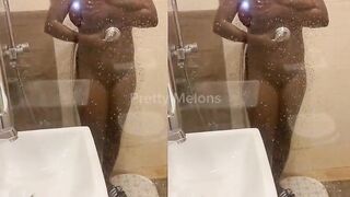 Shower time With Teen Step Sister Besties With Large Tits and Caramel Fair Redbone Barbie