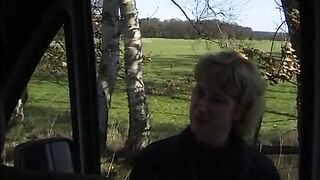 Slender cuties rides a large rod in the ambulance