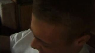 Slender cuties rides a large rod in the ambulance