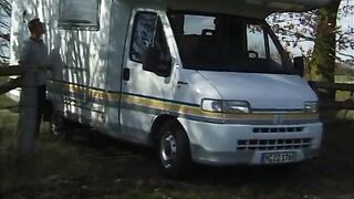 Slender cuties rides a large rod in the ambulance