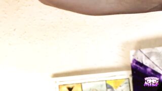Breasty Latin babe has acquiesced to work on 2 excited studs and gulp their cum.
