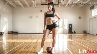 The basketball practice went actually well; I drilled that slut [AI]