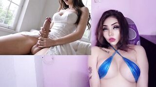Brides with rods have a fun their wedding night – AI-generated by the "AiMasterX" channel.
