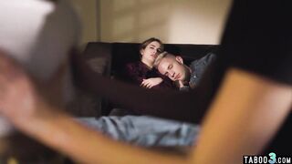 Busty latina teen licked and fingered by a skinny lesbian slut (Gianna Dior, Emily Willis)