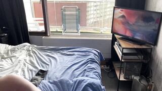 Joy enjoys her new toy