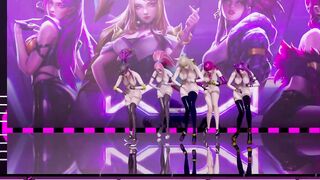 [MMD] Twice- more & more StripVers. Ahri Akali Kaisa Evelynn KDA 3D Erotic Dance 4K UHD 60FPS