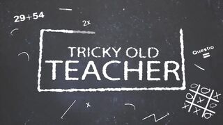 Tricky Old Teacher - Grey old teacher teach ginger student
