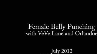 Female belly punching