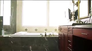 Alone in the bathroom