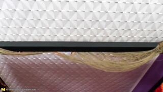 Wild old and young lesbian foursome