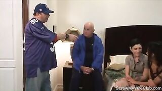 Goth Punk Lesbian Swingers Threesome