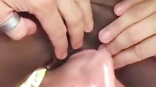 Lesbian with Big Clit Workout