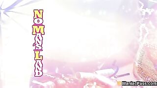 All-MILF home lesbian orgy