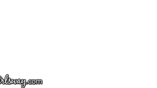 Girlsway Cadence Lux & her GF can't Stop Squirting, they Swallow Everything!