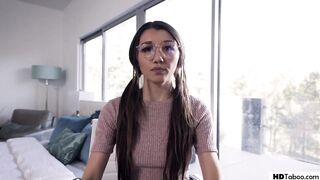 Geek Girl Having Lesbian Sex With Roomie's Girlfriend - Maya Woulfe, Aiden Ashley