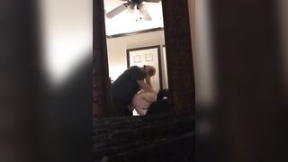 Mommy Fucks step Daughter to Cum