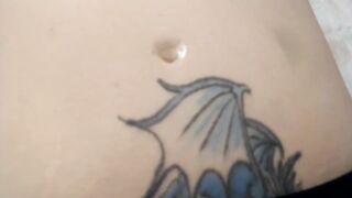 Lesbian Belly Button Play