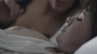 Alison Rey and Mommy Ashley Fires does pussy licking before breakfast
