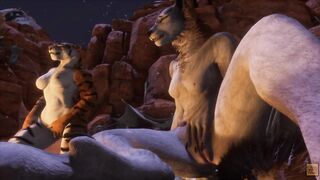 Wild Life / Furry Lesbian Group Sex Party
