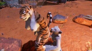 Wild Life / Furry Lesbian Group Sex Party