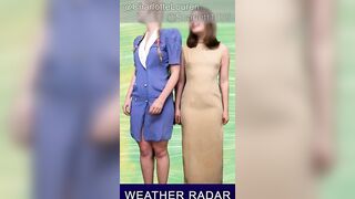 WEATHER LADY GETS HER CLOTHES RIPPED OFF - ENF