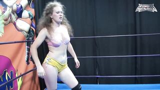 Viper vs Vallia female wrestling