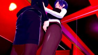 3D Hentai: Touka AND Akira HAVE LESBIAN SEX IN a HOTEL (Tokyo Ghoul)