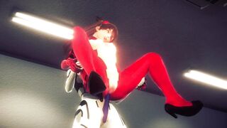 Asuka and Rei having Hot Lesbian Sex(3d PORN)-Neon Genesis Evangelion