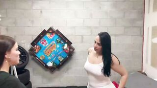 Bella riding Stephanie's face, tongue fucking her ass