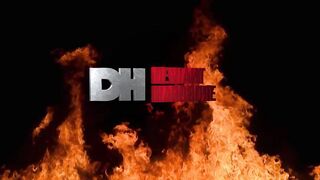 Hot dominatrix Abigail Mac spanks and dominates busty Gabbie Carter