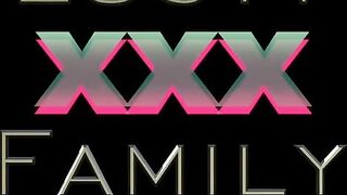 Two step sisters show horny lesbian action