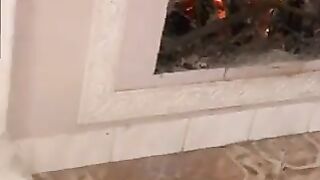 Girls playing with each other's titties