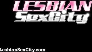 First Time Lesbian Sex!