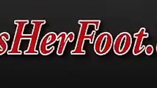 Worshiping Blonde Feet