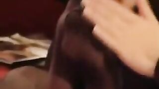 pantyhose lesbian feet massage
