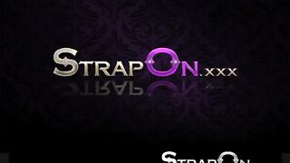 StrapOn - Lola Myluv handcuffed and fucked
