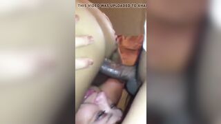 Wife eats husband's cum out of another woman's pussy