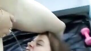 Rare video Two young russian lesbian teens