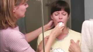 Pajama spank, with Amber Pixie Wells