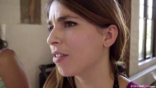 Massive outdoor lesbian orgy