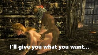 Andrea's Prison Gang Bang A Skyrim Story