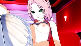 Naruto - Ino Eats Out Sakura 3D Hentai