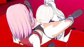 Naruto - Ino Eats Out Sakura 3D Hentai