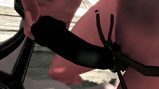 Demon Girl Fucks You With A Strap-on Taker POV Skyrim