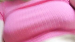 Lebanese College Babe Masturbating with new Dildo