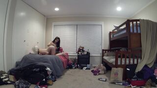 Forgot to end my Skype with Dad, Boy did he get a Show